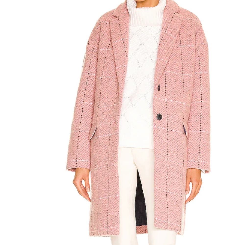 Rag & Bone - Estelle Cocoon Check Coat
